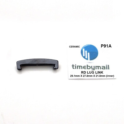 #ad For RADO CERAMIC Lug End Case LINK 29.1mm X 21.8m Watch Bracelet Strap Part P91A GBP 16.99