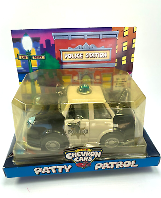 #ad The Chevron Cars Patty Patrol Car Collectible Gas Station Fuel 1997 Ad5 $11.99