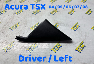 #ad 04 08 Acura TSX Interior Plastic Door Mirror Cover 76270 LEFT Driver 05 06 07OEM $28.99