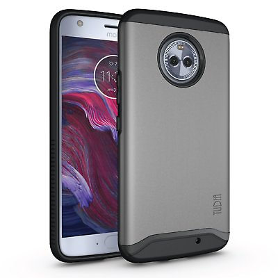 #ad TUDIA Slim Fit MERGE Dual Layer Protective Cover Case for Motorola Moto X4 $12.90