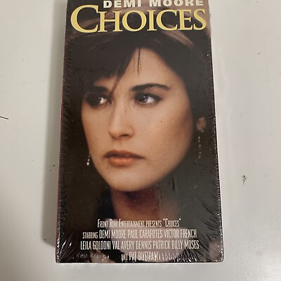 #ad New Sealed Choices VHS 1996 Demi Moore $9.77