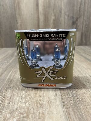 #ad Sylvania Silverstar ZXE 9006 Gold High End White 2 Bulbs #0085 $29.99