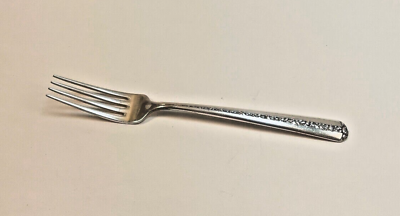 #ad Towle Rambler Rose Sterling Silver True Dinner Fork 8quot; No Monograms $104.99