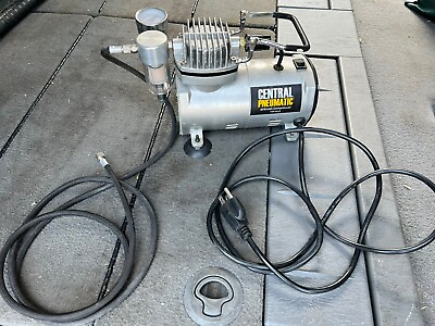 #ad Central Pneumatic Airbrush Compressor 1750 RPM 58PSI Pre Owned Tested $70.00