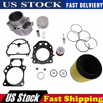 #ad OEM Big Bore Cylinder Top End Kit For 2007 2020 Honda TRX 420 Rancher 420 to 500 $212.27