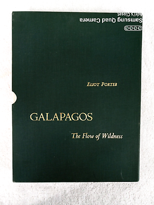 #ad Galapagos: The Flow of Wildness by Eliot Porter Hardcover Box set Lot of 2 1968 $26.99