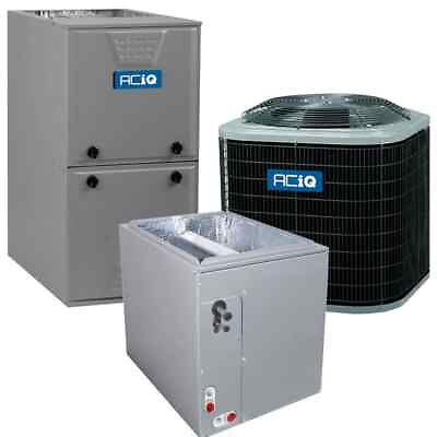 #ad 5 Ton 13.8 SEER2 Central Air Conditioner amp; 96% 120000 BTU AC Gas Split System $5403.60