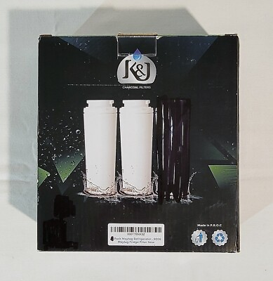 #ad 2 Pack KJ Filters UKF8001 for Maytag Whirlpool Refrigerator Ice amp; Water Filter $21.99