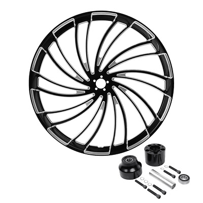 #ad 32quot;X3.5quot; Front Wheel Rim W Single Disc Wheel Hub Fit For Harley Touring 08 23 $1200.00