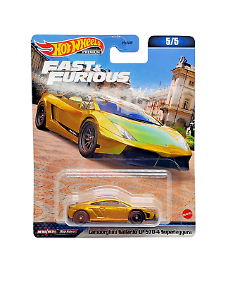 #ad 2023 Hot Wheels Lamborghini Gallardo LP 570 4 Superleggera #5 Fast amp; Furious $9.00