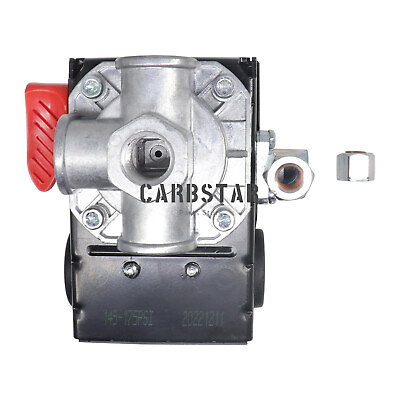 #ad 5140112 24 Air Compressor Pressure Switch for Craftsman 175 145 PSI 919 16777 $25.18