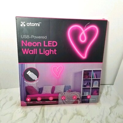 #ad Neon LED Wall Light $24.00