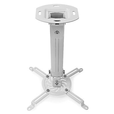 #ad #ad Projector Ceiling Mount Extendable Swivel Adjustable Tilt White $14.99
