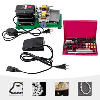 #ad Jewelry Driller Jade Pearl Stepless Drilling Holing Machine Pearl Drilling Tool $58.85