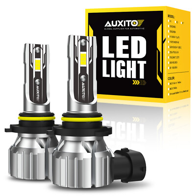 #ad AUXITO Super White HB4 9006 LED Bulb Headlight Conversion Kit High Low Beam EXD $20.89