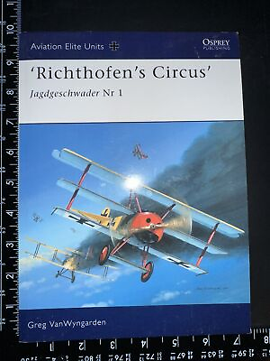 #ad Richthofen’s Circus: Jagdgeschwader Nr 1 Aviation Elite Units Osprey TB10 $12.88