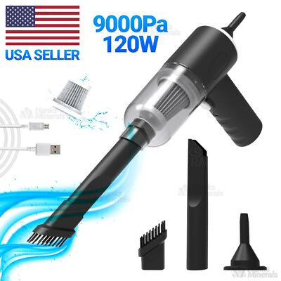 #ad Handheld Vacuum Cordless 120W Cleaner Small Mini Portable Home Car Wireless $10.98