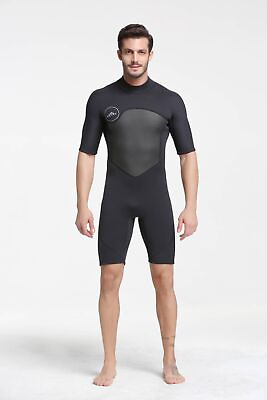 #ad Mens 2mm Shorty Wetsuit Full Body Diving for Diving Snorkeling Surfing Swimming $44.99