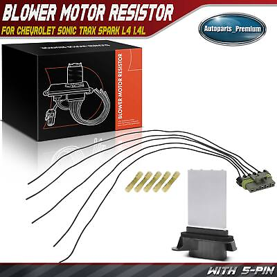 #ad Heater Blower Motor Resistor for Chevrolet Sonic 12 20 Trax 13 20 Spark L4 1.4L $16.99