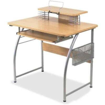 #ad Lorell Upper Shelf Laminate Computer Desk $57.04