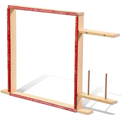 #ad Tufting Frame Tufting Gun Frame Wooden Rug Making Frame Kit Carpet Tuft Frame $57.71