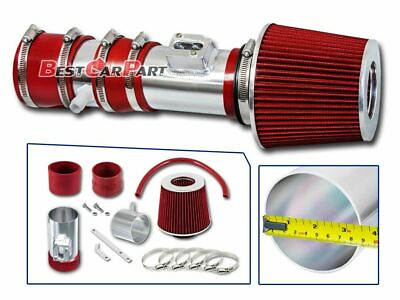 #ad BCP RED 12 17 Traverse Enclave Acadia 3.6 V6 Air Intake System Racing Filter $62.99