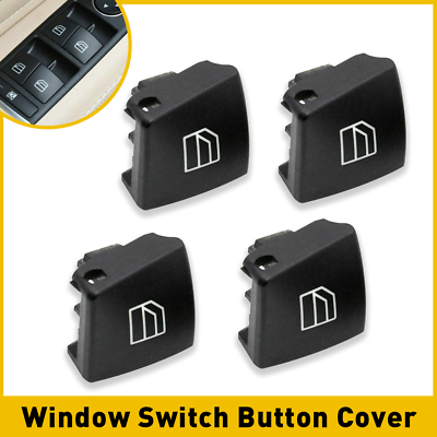 #ad 4x Driver Switch Window Repair Button For Mercedes Cap ML GL R W164 W251 X164 $11.39