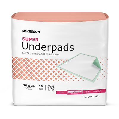#ad 100 Adult Disposable Chair Incontinence Bed Protector Pads Underpads 30X36quot; $44.42