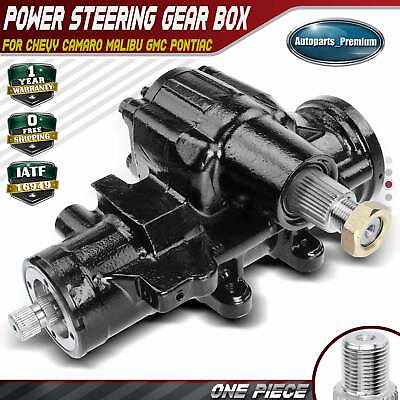 #ad Power Steering Gear box for Chevrolet Malibu Monte Carlo Camaro Chevelle Pontiac $284.99
