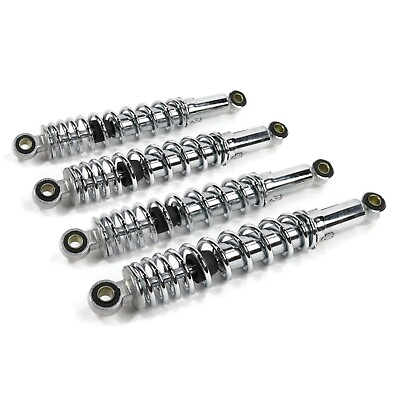 #ad Set of 4 Universal 12quot; Adjustable Shock Absorbers for All Terrain Vehicles $89.99