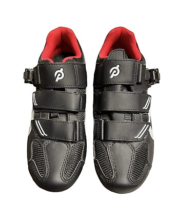 #ad Peloton B 20 Cycling Bike Shoes Black amp; Red Size 40 Mens 7 Womens 9 No Cleats $24.99
