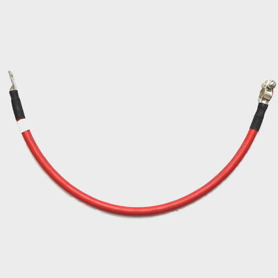 #ad Cobalt Boat Battery Cable 411778 1 0 AWG 2 FT 3 8 Inch Lug Red $25.25