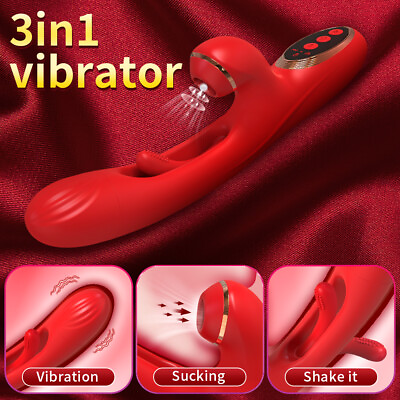 #ad Tapping G Spot Vibrator Sex Toys for Women Clit Sucking Adult Toys for Women $26.99