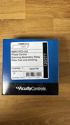 #ad Acuity NSP5 PCD 2W 203ytr Phase Control Dimming $145.00