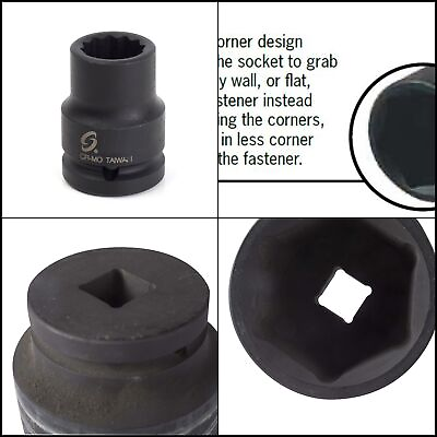 #ad Sunex 416MZT 3 4quot; Dr. 16mm 12 Pt. Thin Wall Impact Socket. $25.73