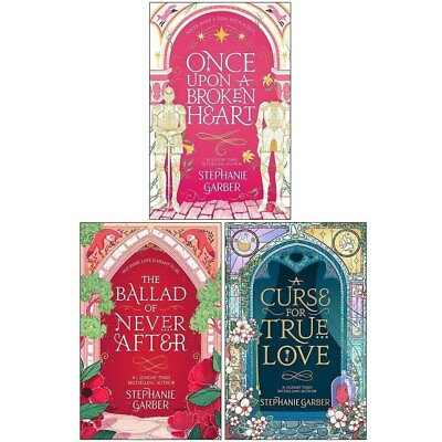#ad 3 book series Once Upon a Broken Heart ; Curse for true love ;Naver After $44.50
