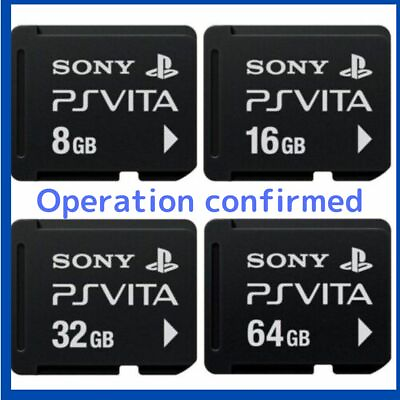 #ad Sony PS Vita Memory Card Official Used Japan 4GB 8GB 16GB 32GB 64GB ship#x27;n 1 day $8.68