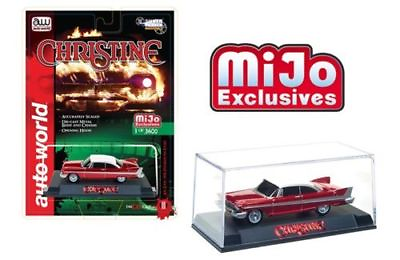 #ad Christine 1958 Plymouth Fury Red Chrome Version 1 64 Scale Auto World CP7494 $19.99