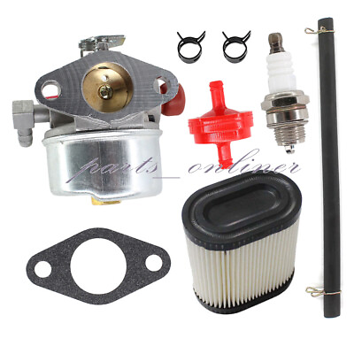 Tune Up Kit Carburetor for Tecumseh 640350 640303 640271 Craftsman Air Filter $16.15