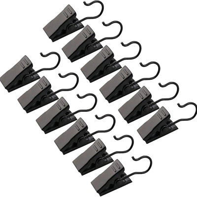 #ad 50pcs Stainless Steel Curtain Clips with Hook for Curtain Photos Home Decor USA $9.25