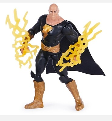 #ad SPIN MASTER 2022 DC 1ST EDITION BLACK ADAM 4 INCH ACTION FIGURE $6.75