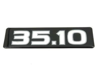 #ad Genuine New NISSAN 35.10 DOOR BADGE Side Emblem For Cabstar 2006 2013 35 10 $22.21