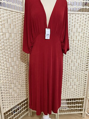 #ad Next Midi Dress Size 14T Wedding Cruise Party Occasion Bnwt GBP 24.00