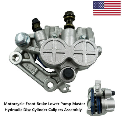 #ad 1PCS Motorcycle Front Brake Lower Pump Master Hydraulic Disc Cylinder Calipers $45.59