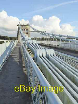 #ad Photo 6x4 Menai Suspension Bridge Bangor The ends of the suspension chain c2017 GBP 2.00