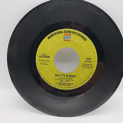 #ad JJ Jackson on Warner Bros Records But It#x27;s Alright Aint Too Proud to Beg 45RPM $4.25