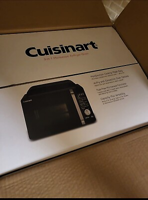 #ad Cuisinart AMW 60 3 in 1 Oven Airfryer Microwave Black $100.00