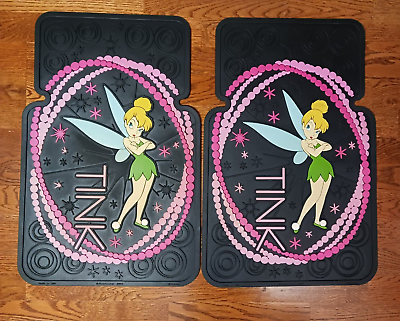 #ad Plasticolor Vintage Tink Two Rubber Front Floor Mats From 2005 $39.95