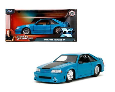 #ad Jada 1:24 Fast X 1989 Ford Mustang GT – Fast and Furious $34.99