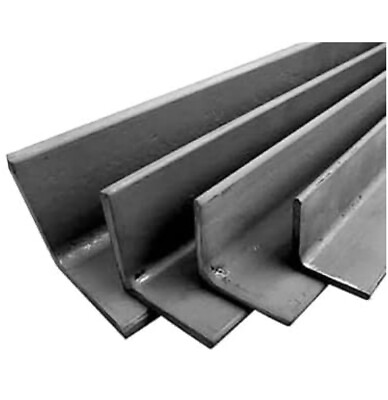 #ad STEEL ANGLE IRON 1 8quot; to 3 8quot;” THICK 1.5quot; to 4quot;HEAVY DUTY Metal MILD STEEL🔥 $82.75